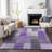 Premium Machine Washable Prisco Purple Rug-1802333772