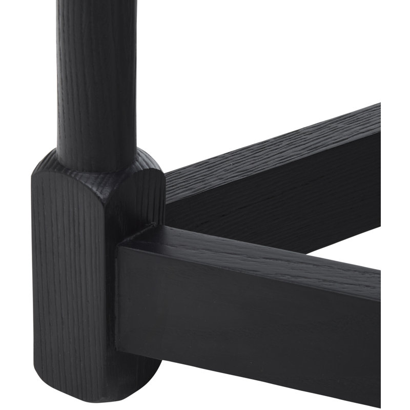 Becki Owens x Surya Leandro End Table, Black