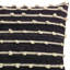 Housse et insert de coussin décoratif noir / ivoire Heaton