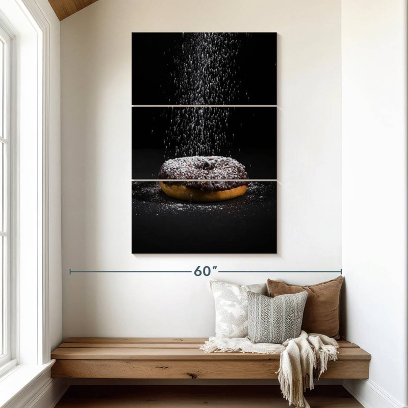 Beignet au chocolat Yarlin, H 50 po x l 32 po