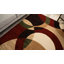 Tapis rouge à motif géométrique de style moderne Bingo-64359762