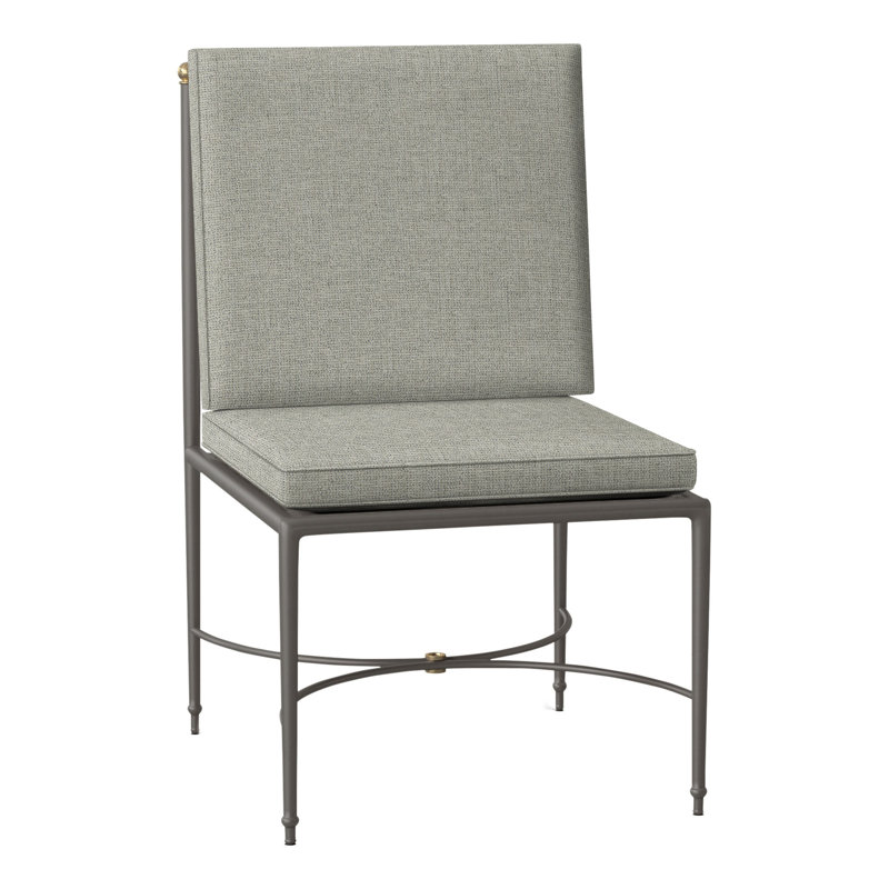 Chaise d'appoint en aluminium Roma, Welt, Perigold Play Sage