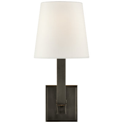 Chapman & Myers Square Tube Single Sconce