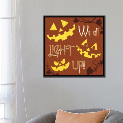«We All Light Up», impression sur toile tendue