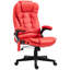 Chaise de bureau en cuir Pu