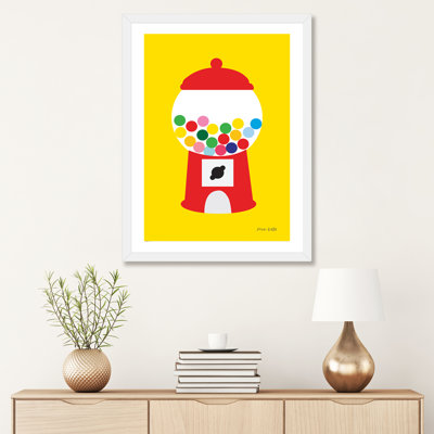 «Gumball Machine» par Ann Kelle - impression d'art graphique
