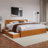 Lamecia Platform Bed with Panel Footboard and Storage Drawers-1845808016-1845808042