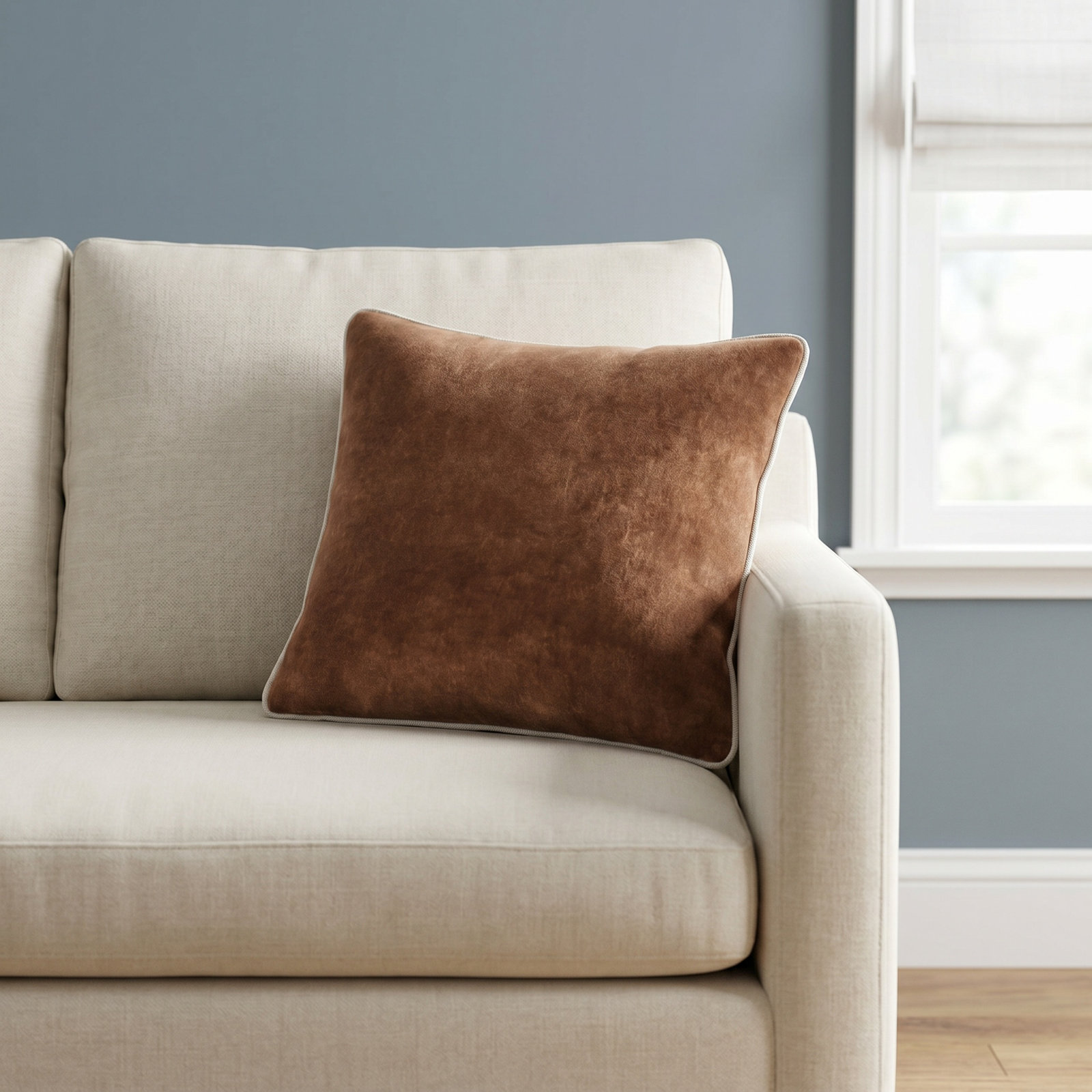 Goodall Throw Pillow, Moss Green, Square 22"