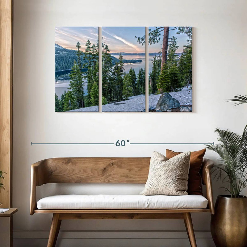 Harnek Pines Along Lake Tahoe, 28" H x 45" W
