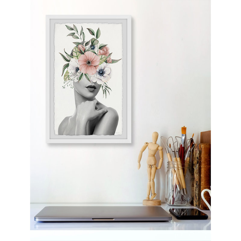 «Passionate Bloom» par Parvez Taj - impression encadrée, H 36 po x l 24 po x P 1,5 po