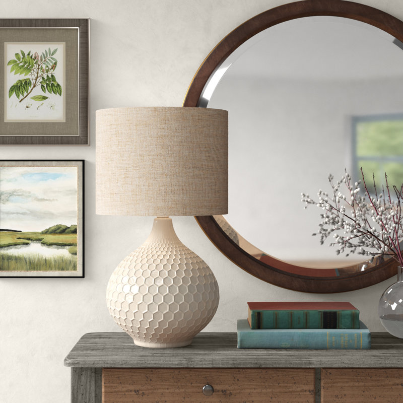 Della Large Ceramic Table Lamp