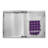 Stainless Steel Double Door Access Panel