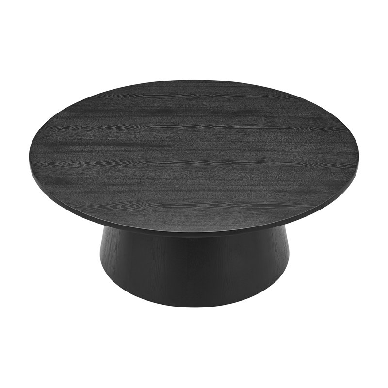 Wesley Round Coffee Table In Black