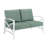 Mosier 54'' Wide Metal Loveseat with Cushions-1769684880-1790717041