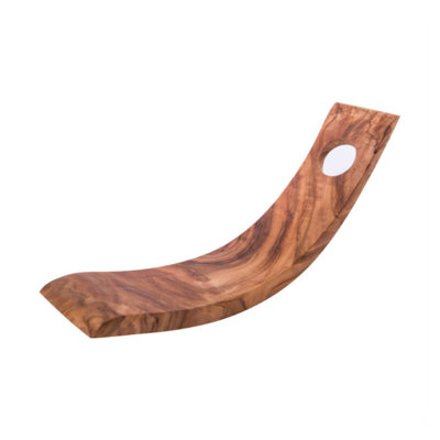 Lloyd Solid Wood Tabletop Wine Bottle Rack in Natural