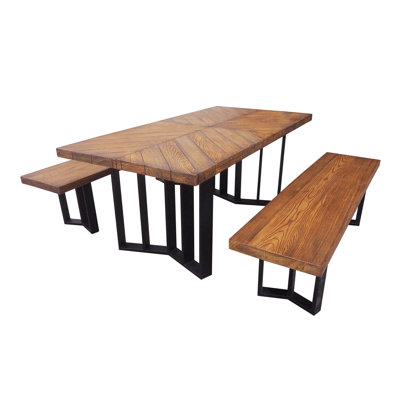 Table de pique-nique 3 pièces Ozana