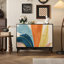 French-style retro minimalist sideboard