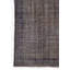 Tapis turc contemporain fabriqué à la main 6,2 x 9 pi de couleur grise