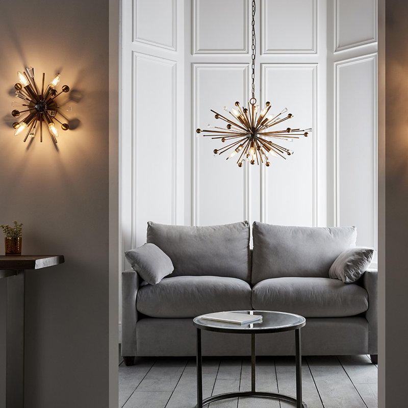 Millvale 8 - Light Sputnik Chandelier