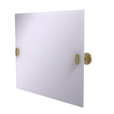 Miroir d’appoint rectangulaire inclinable en paysage 26 "x 21" Marchmont