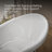 Birthday Bath 72" x 37-1/2" Soaking Bathtub-1719357