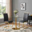 Chaises de salle à manger cantilever modernes Amari en similicuir avec base au fini doré (lot de 2)-1268853338-1214924634-1236662290
