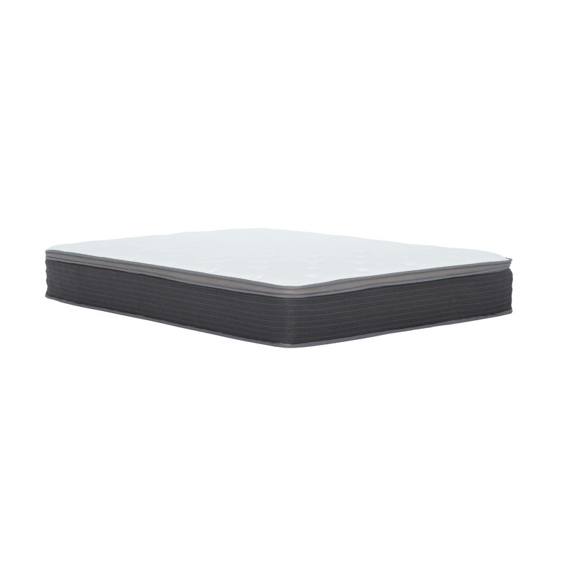 Pocket Spring Mattress Bed In A Box, Soft Euro Top Gel Memory Foam Mattress, California King, 12"