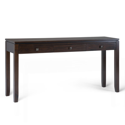 Cosmopolitan - Large console de canapé - Brun acajou
