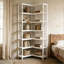 Étagère Nordic, bibliothèque de coin