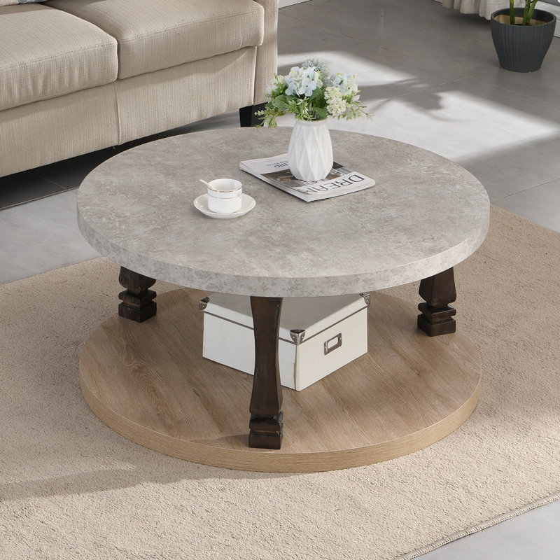 Dessein Single Coffee Table, 17.72" H x 36.02" L x 36.02" W