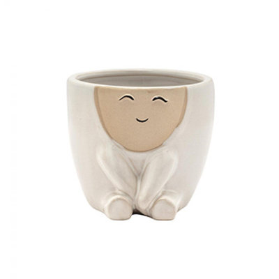 Petit pot à fleurs Happy Happy