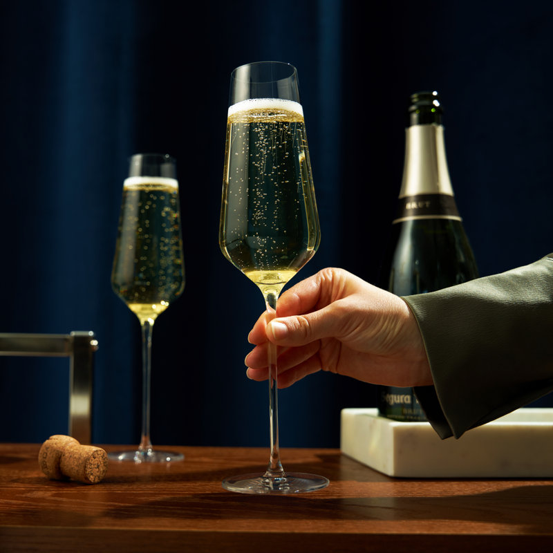 Reserve Liminal Champagne Flutes, Set of 4