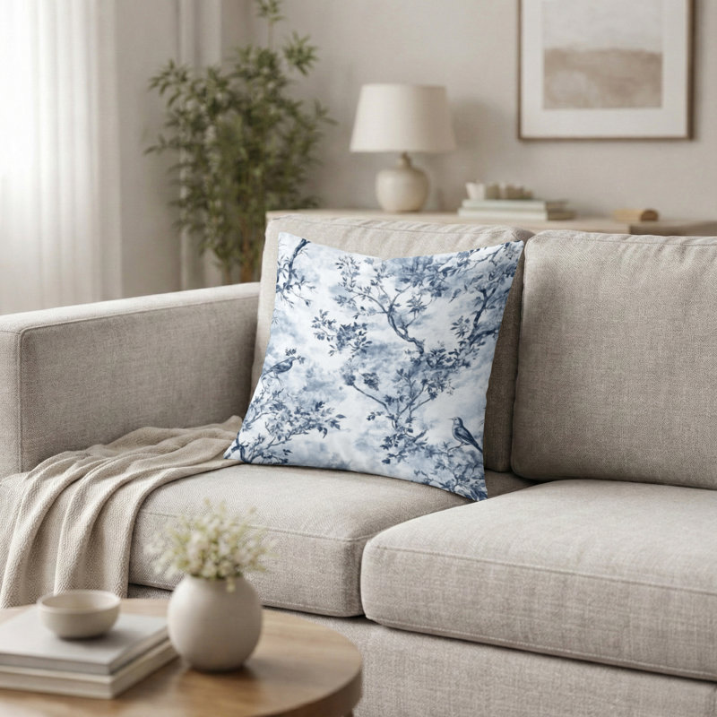 Coussin décoratif French Country, H 20 po x l 20 po