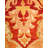 Varhudi One-of-a-Kind 12' 4" X 14' 1" 2010s Wool Area Rug in Orange