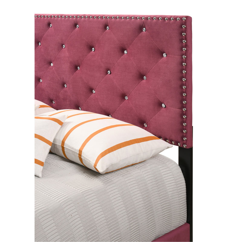 Lit double en cerisier pour espaces modernes