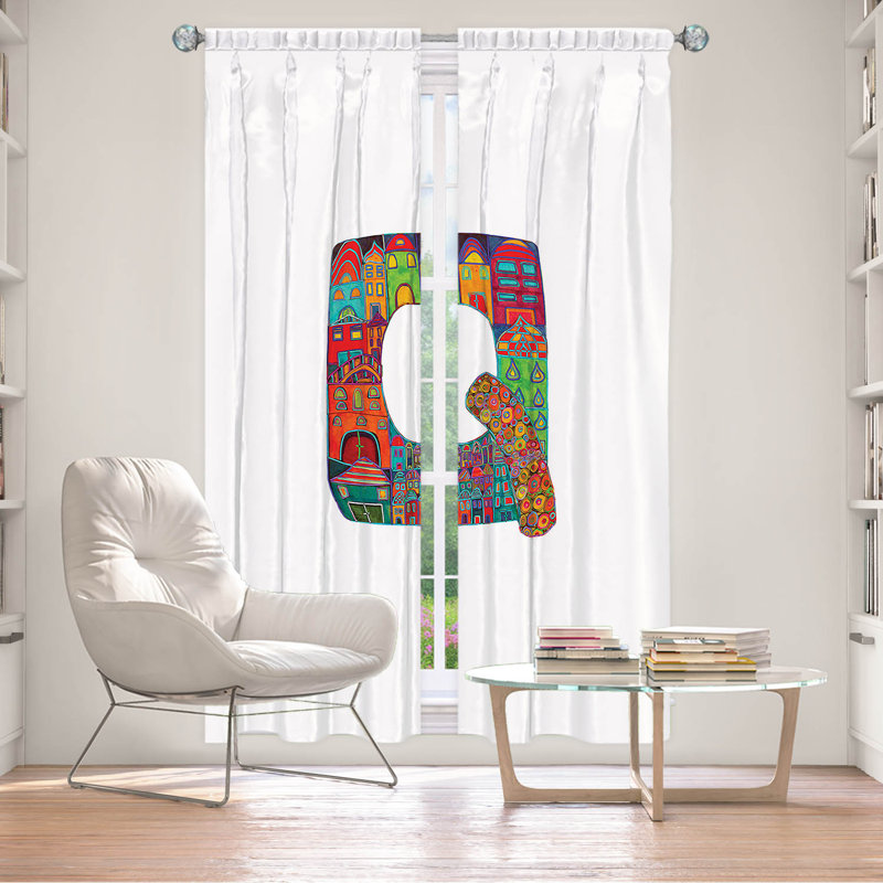 Dellanie Room Darkening Curtains, 20" W x 52" L