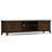 Burlington 72"W Solid Wood Transitional Low Profile TV Stand for TVs up to 80" with 2 Cabinets and Adjustable Shelf