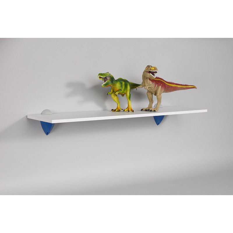 Ensemble de tablettes Jazzy, H 3,38 po x l 24 po x P 7,06 po, Bleu / Argent
