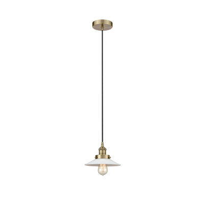 Luminaire suspendu conique à 1 lumière Cahaba