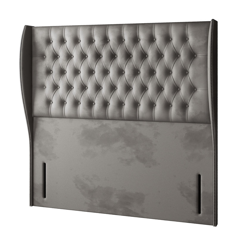 Mandalay Divan Bed Base, 2 Foot-End Drawers, Grey, Super Kingsize