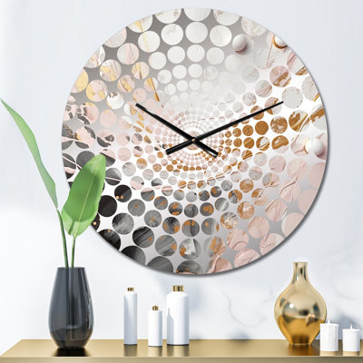 Baljit - Abstract Marble Wall Clock