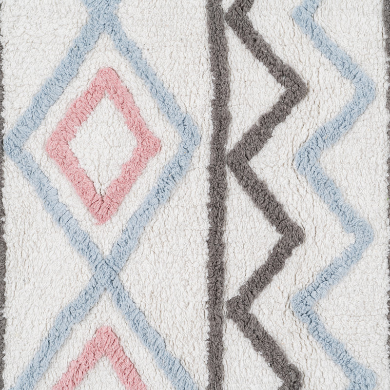 Wofford Southwestern Cotton Area Rug, Rectangle 90 x 175cm