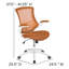 Mid-Back Mesh Swivel Ergonomic Task Office Chair with Flip-Up Arms-364075251-364075249