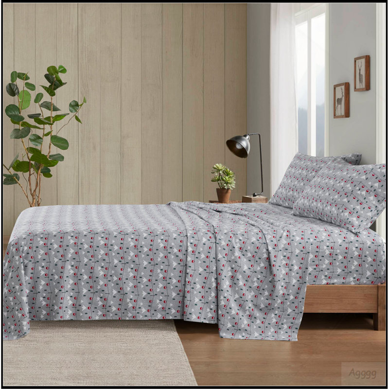 Ensemble de draps 4 pièces Cal King