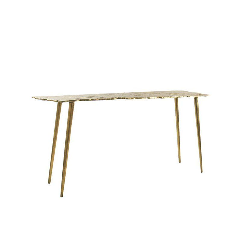 Burvale 47.5'' Console Table, Gold, 30" H x 47.5" W x 14.5" D