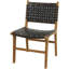 Chaise d'appoint en cuir véritable Markus-1595740651