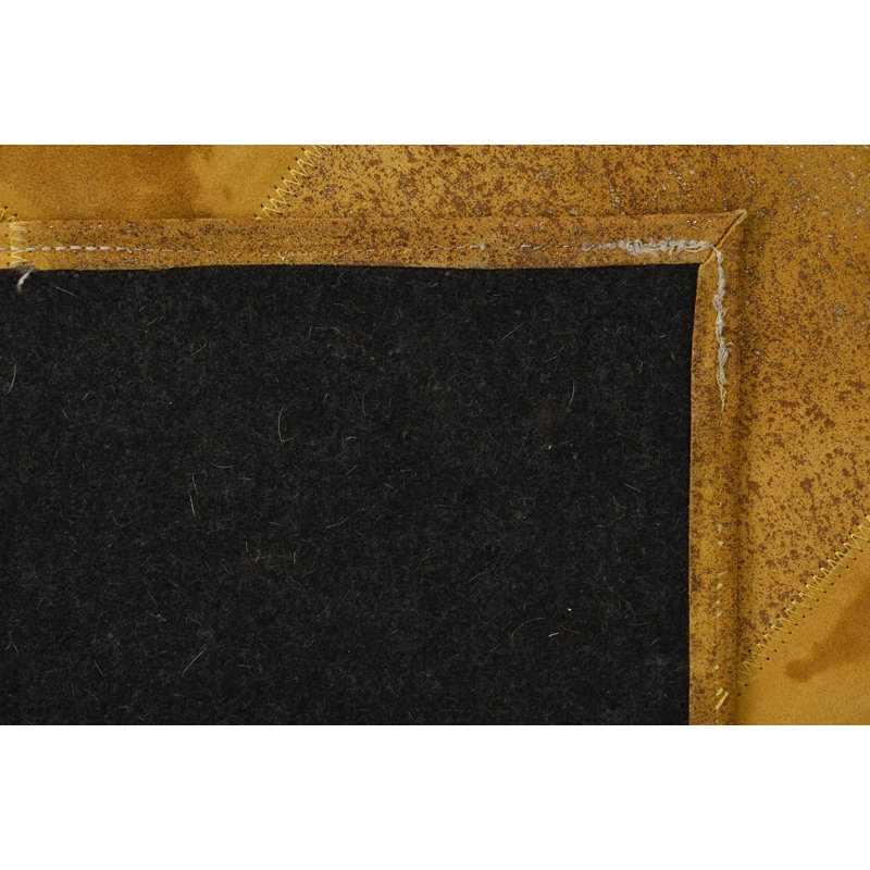 Tapis jaune Nivens