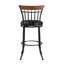 Chaise de bar pivotante 1 pièce-1824335823