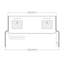 Kensington 72" Bathroom Vanity in Fluted Birch-482279784