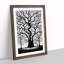 Monochrome Tree Art No.2 - Wall Art-1107781896-1107781899
